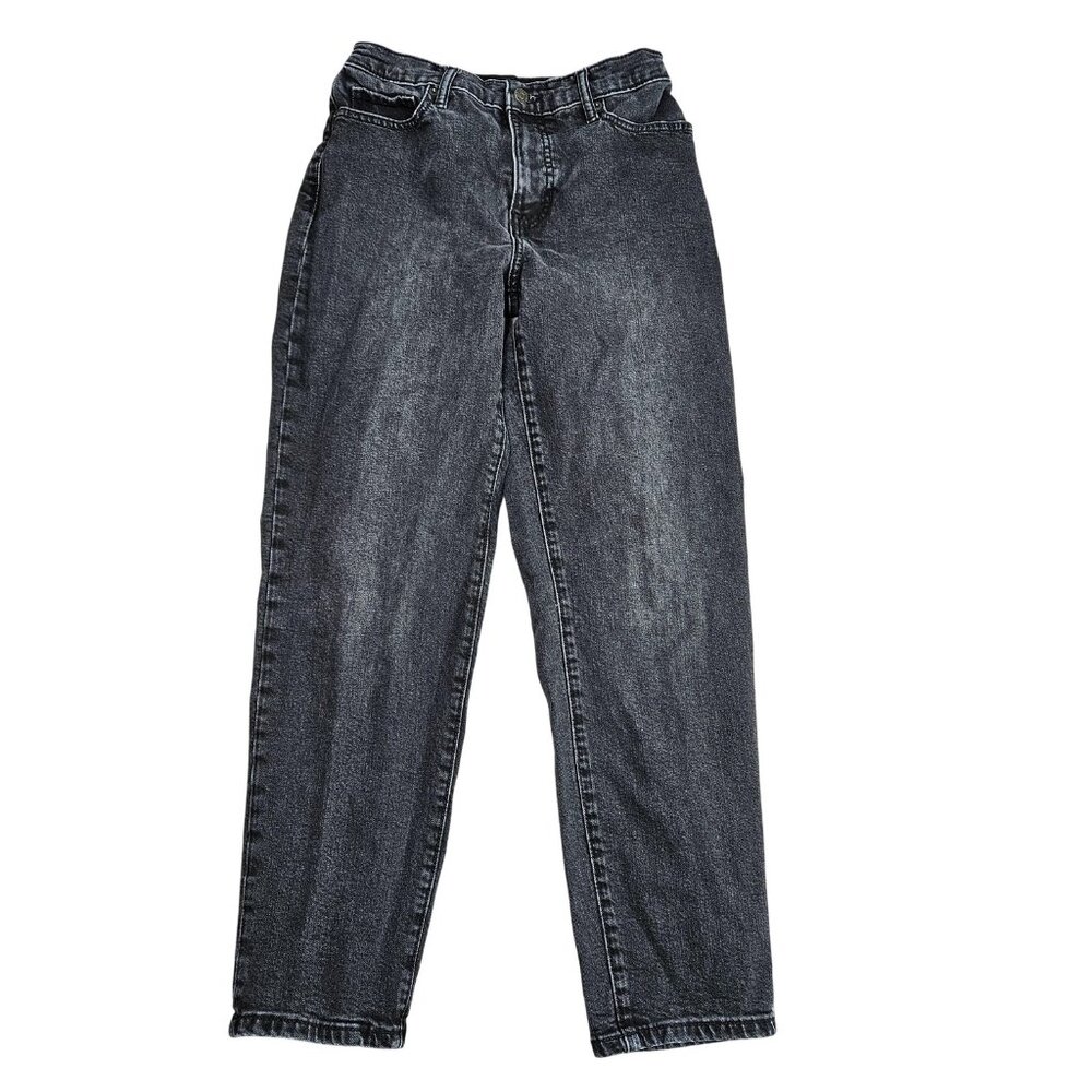 Banana Republic Curvy Straight Jeans Womens 25/0 Charcoal Wash High Rise Stretch